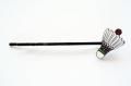إԥ(ȱα)֥åԥӡ(black white hairpin ruby )