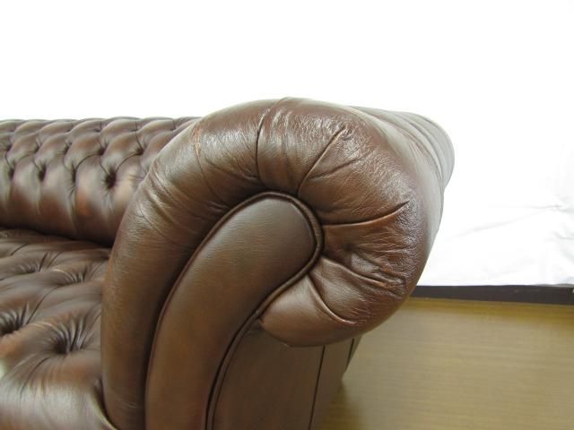 グッドウッド 3シーター チェスターフィールドソファ アンティーク