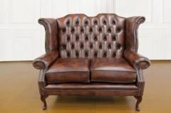 ニュービー 2シーター チェスターフィールドソファ - ディスティン