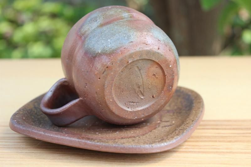 備前焼】 原田良二 | コーヒー碗皿 - 備前焼/和食器/牡蠣/おこめ/ご