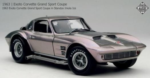 【待望★】 エグゾト 1/18 グランドスポート コルベット 1963 モデルカー ミニカー