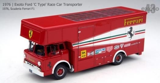 数量は多 エグゾト 1/43 1976 フォード Cタイプ レースカー トランス エグゾト