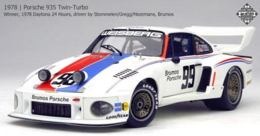 エグゾト 1/18 ポルシェ Porsche 935 Turbo ターボ #99レース名