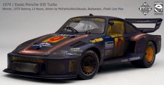 エグゾト 1/18 モデルカー 1979 #9 ポルシェ 935 ターボ Sebring エグゾト 1/18 モデルカー 1979 #9 ポルシェ 935 ターボ Sebring