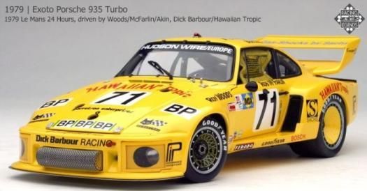 おもちゃ/ぬいぐるみ1/18 エグゾト ポルシェ 935 ターボ ル・マン24時間　ミニカー