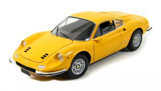 1/18 モデルカー hot wheels Ferrari フェラーリ 246 GT Dino エリート 