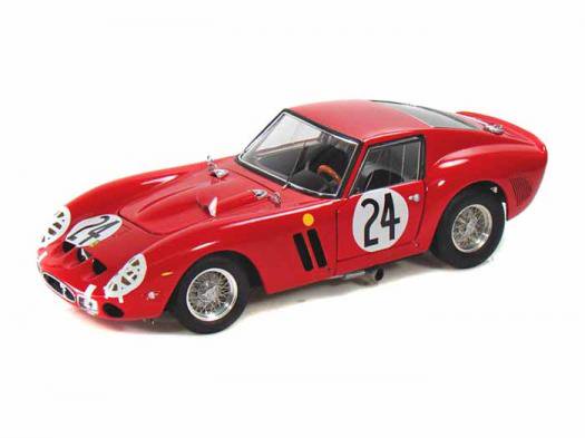 1/18 モデルカー hot wheels Ferrari フェラーリ 250 GTO 1963 LM エリートエディション Red #24