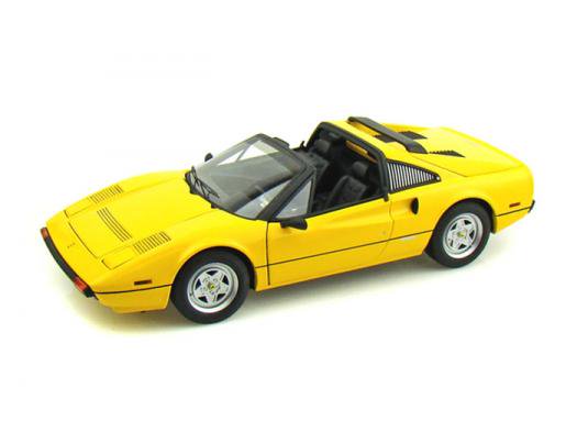 1/18 モデルカー hot wheels Ferrari フェラーリ 308 GTS Yellow