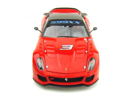 1/18 モデルカー hot wheels Ferrari フェラーリ 599XX Elite Edition 