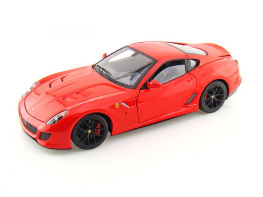 1/18 モデルカー hot wheels 2010 Ferrari フェラーリ 599 GTO Elite