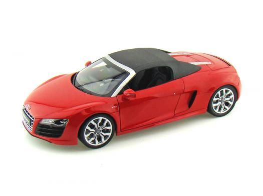 京商　1/18 アウディＲ８スパイダー 1/18 Kyosho Audi R8 Spyder V10 (Red) Diecast Car Model