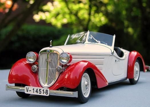1/18 モデルカー CMC 1935 アウディ Audi Front 225 Roadster