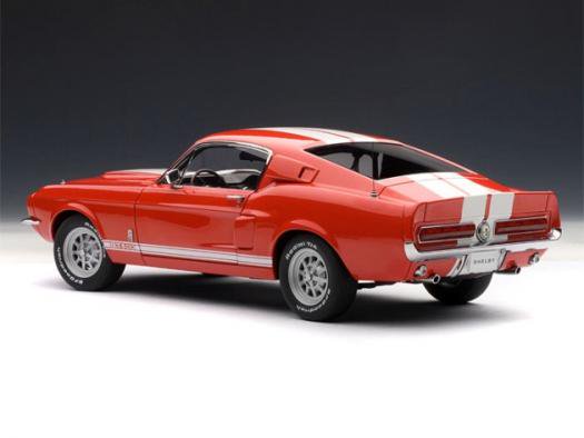 オートアート 1/18 モデルカー 1967 Shelby Mustang GT500 1/18 Red w 
