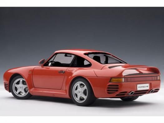 オートアート 1/18 モデルカー Porsche 959 1/18 Red