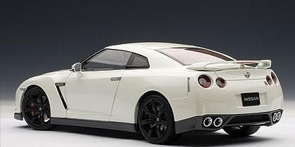 大好き 1/18 オートアート R35 アルミホイール スーパーブラック