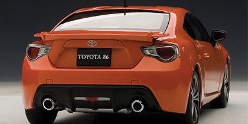 オートアート トヨタ86 GTリミテッド 日本仕様 RHD オレンジ オートアート トヨタ86 GTリミテッド 日本仕様 RHD オレンジ