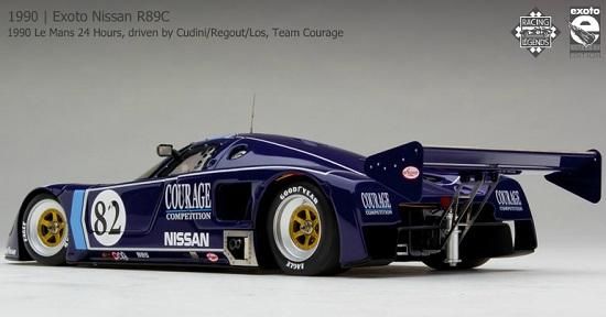 エグゾト 1/18 モデルカー 1990 #85 ニッサン R90V チーム エグゾト 1/18 モデルカー 1990 #85 ニッサン R90V チーム