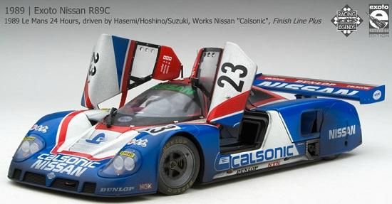 エグゾト 1/18 モデルカー 1990 #85 ニッサン R90V チーム エグゾト 1/18 モデルカー 1990 #85 ニッサン R90V チーム