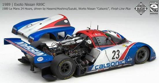 エグゾト 1/18 モデルカー 1990 #85 ニッサン R90V チーム エグゾト 1/18 モデルカー 1990 #85 ニッサン R90V チーム