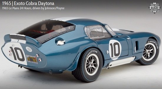 エグゾト 1/18 モデルカー 1963 AC コブラ ロードスター ソフトトップ 