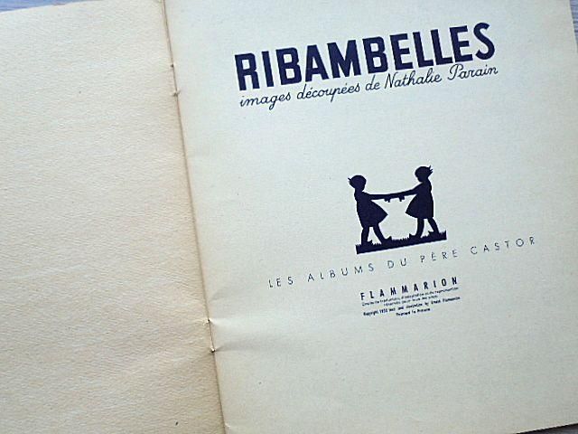 RIBAMBELLES ：Nathalie Parain | ナタリー・パランの工作絵本