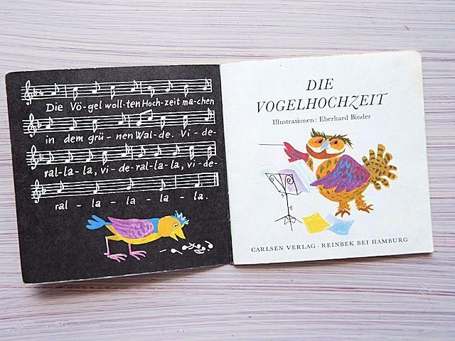 Die Vogel hochzeit :ピクシー絵本 - 外国の古くてかわいい絵本 Die Vogel hochzeit :ピクシー絵本 - 外国の古くてかわいい絵本