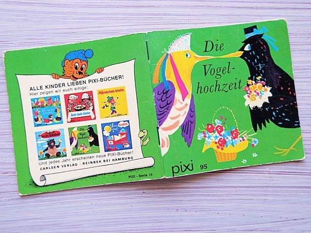 Die Vogel hochzeit :ピクシー絵本 - 外国の古くてかわいい絵本 Die Vogel hochzeit :ピクシー絵本 - 外国の古くてかわいい絵本