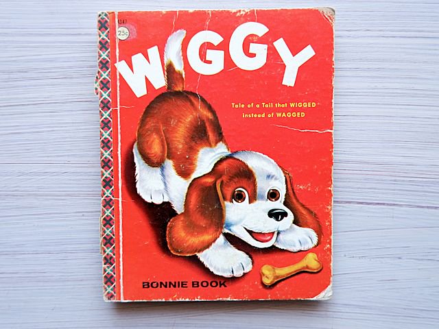 WIGGY：A BONNIE BOOK | Vintage Children's Storybook - 外国の古くて