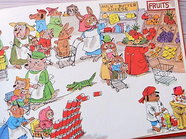 リチャード・スキャリーの絵本 | The Supermarket Mystery