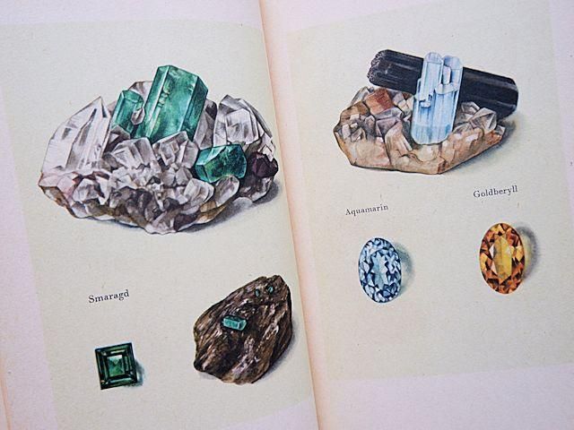 Das klein Buch der Edelsteine | 小さな鉱物の本 - 外国の古く