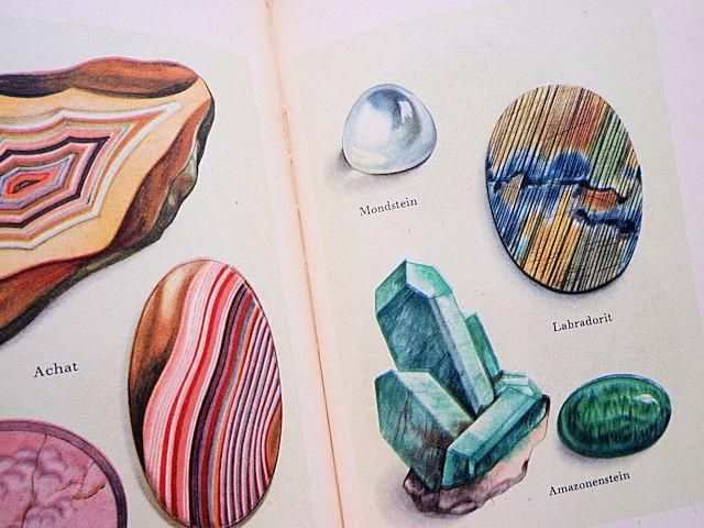 Das klein Buch der Edelsteine | 小さな鉱物の本 - 外国の古く
