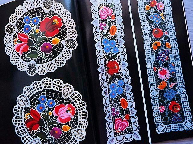 Kalocsai gephimzes | ハンガリー刺繍本 - 外国の古くてかわいい