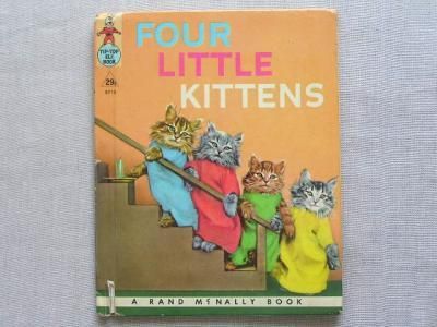 Four Little Kittens Harry Whittier Frees 外国の古くてかわいい絵本たち ついん らびっと