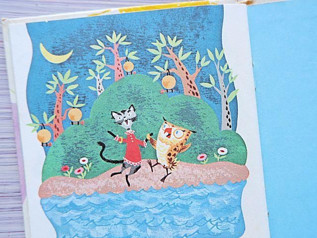 【全商品オープニング価格 特別価格】 The Owl and the Pussy-Cat | 結婚式を挙げたフクロウと猫のお話 アンティーク雑貨