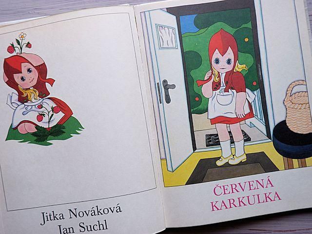 CERVENA KARKULKA | Jitka Novakova - 外国の古くてかわいい絵本