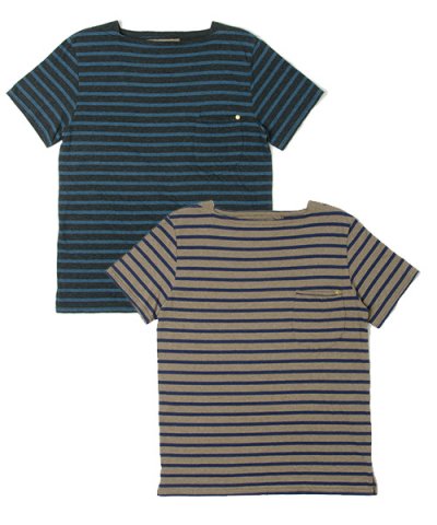 ANACHRONORM / BORDER TOP BOATNECK TEE