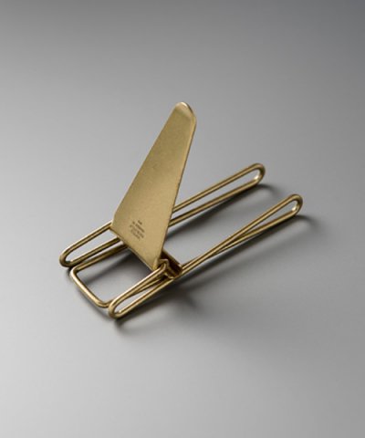 CANDY DESIGN&WORKS / Hopper Double Clip “Brass”