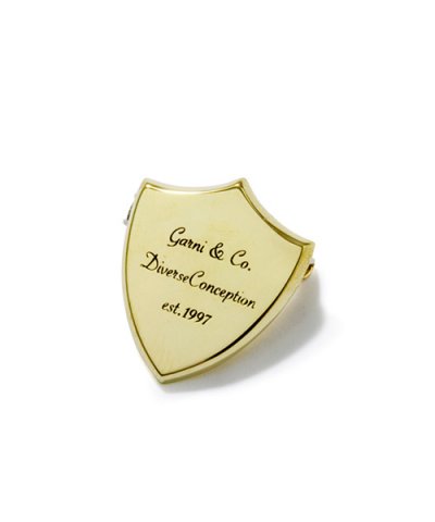 Shield Badge - Brass