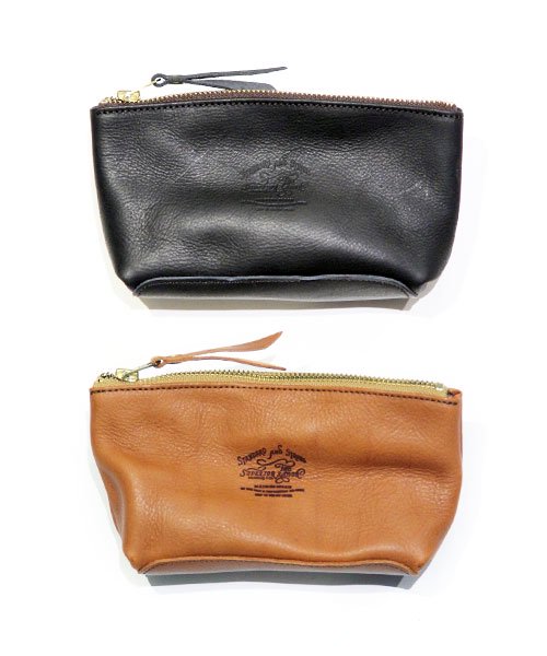 Leather Pouch S Washed
