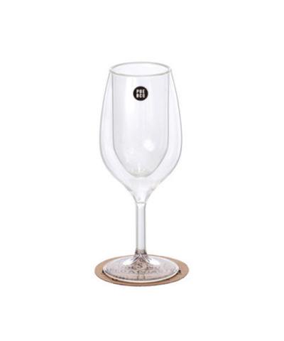 PUEBCO / DOUBLE WALL WINE GLASS