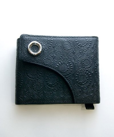 Flap Vine Fold Wallet / GARNI