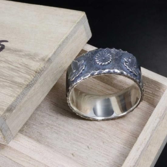 八咫烏 指輪/リング：「日本書紀」や「古事記」にも出てくる三本足の