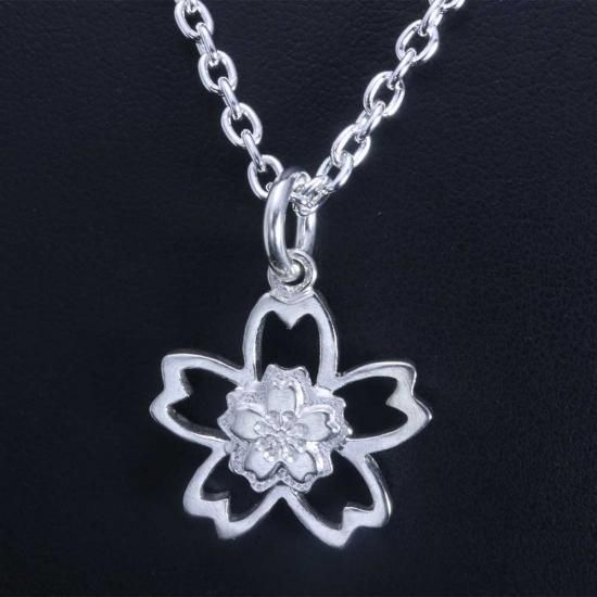 桜 さくら ペンダント/ネックレス ：日本代表的な花として古来から