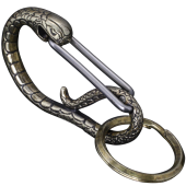 蛇カラビナ<br />真鍮
