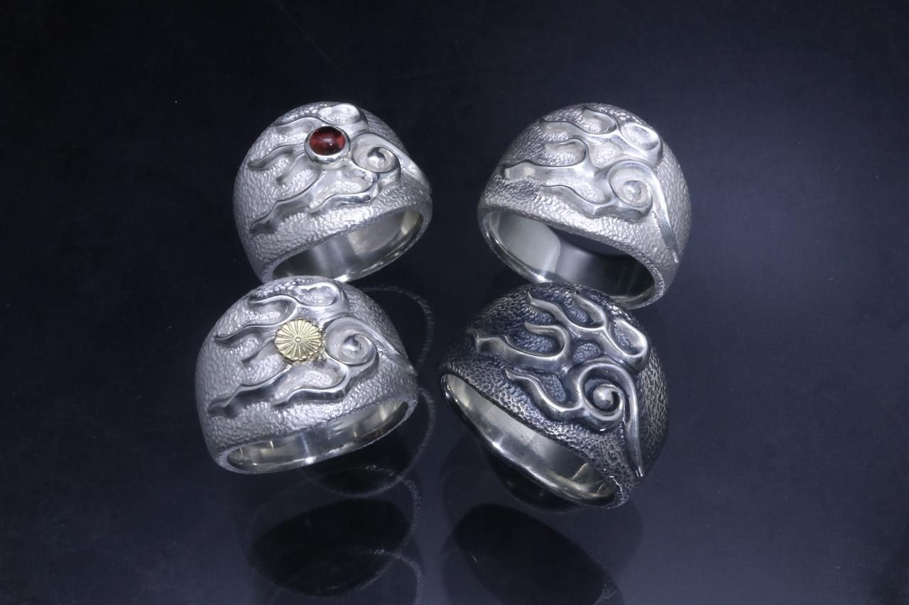 龍頭 -SilverAccessories WebShop- [霰・鎚目/槌目打ち・八咫烏 龍頭 -SilverAccessories WebShop- [霰・鎚目/槌目打ち・八咫烏