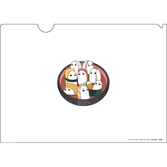 クリアファイル第20弾「お寿司屋のメジェド様」 - 逸遊団のおみせ