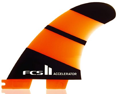 【FCS II】Accelerator Neo Glass Tri Set l アクセルレータースラスターフィン