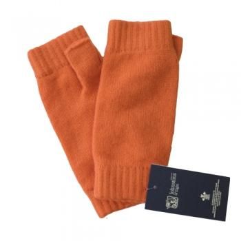 Johnstonsジョンストンズ カシミア指だしニット手袋 （アーム