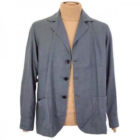 【最終】定価約4万　イタリア製　サルヴァトーレピッコロ　ウールシャツジャケット