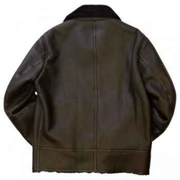 【希少】タリアトーレ　ムートン　ライダース　ジャケット　ブラウン　希少サイズ50 希少】タリアトーレ ムートン ライダース ジャケット ブラウン